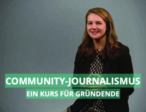 Jetzt neu: Online-Kurs für Community-Journalismus